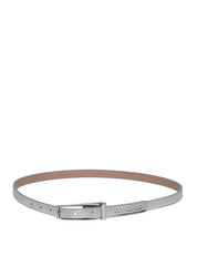 Cinto Feminino Casual com Fivela Retangular - Prata CTI-974 - PT