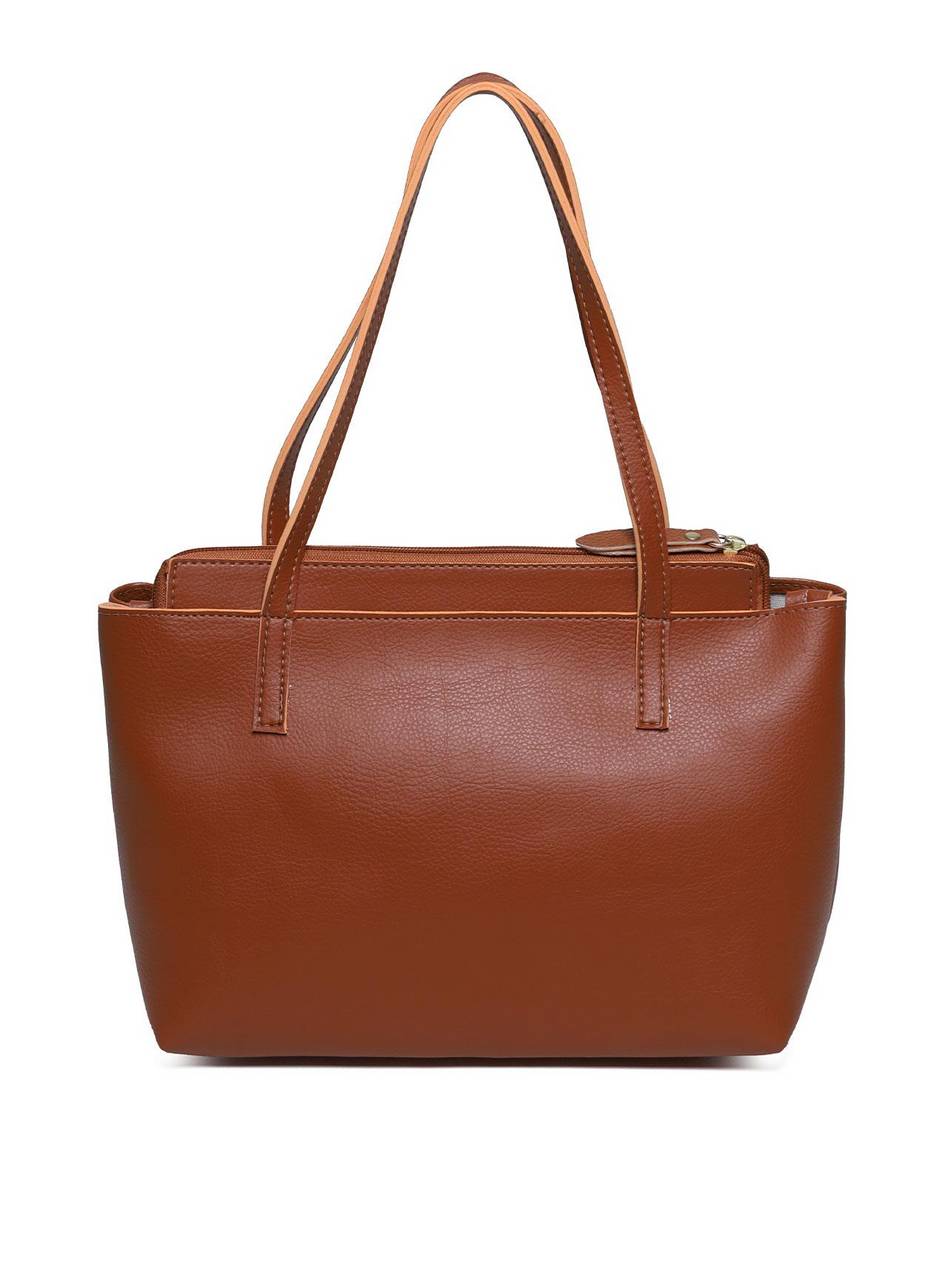 Bolsa Tote Tiracolo com Bolso Frontal e Zipper - Castor BSI-5976 - CS