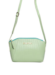 Bolsa Clutch Transversal com Detalhe - Verde BSI-5617 - VD