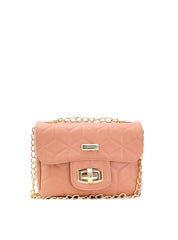 Bolsa Saddle Transversal Corrente Nude BSI-5493 - NU