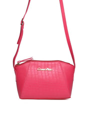 Bolsa Clutch Transversal com Detalhe - Pink BSI-5617 - PK