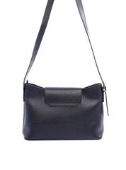 Bolsa Tote Transversal com Fecho CF - Preta BSI-6086 - PR