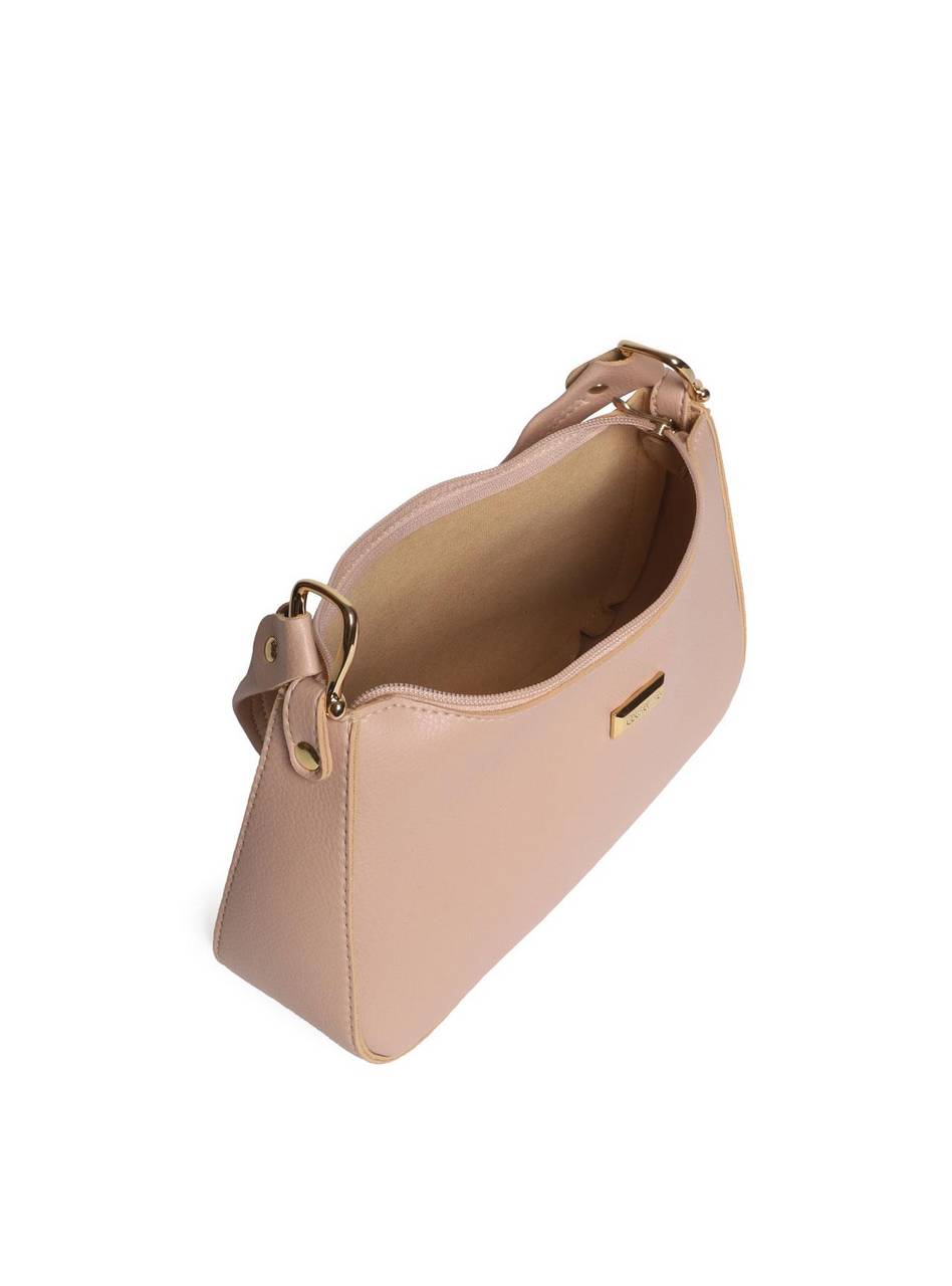 Bolsa Hobo Pequena Meia Lua - Nude BSI-5421 - NU