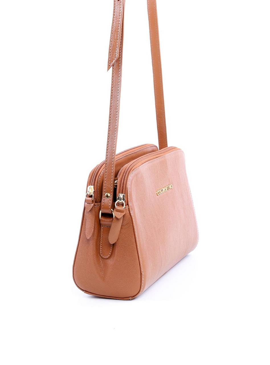 Bolsa Tote Transversal com Três Divisórias - Castor BSI-6067 - CS