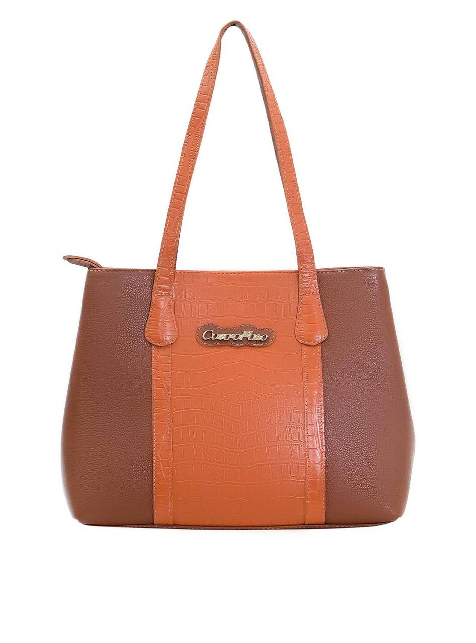 Bolsa Shopper Grande Couro Divisórias Castor BSI-5686 - CS