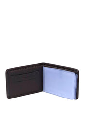 Carteira Masculina Pocket Duas Divisórias Média Couro Cacau CAI-846 - CA