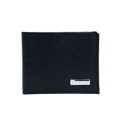 Carteira Masculina Poket Média Couro Lisa Preta CAI-858 - PR