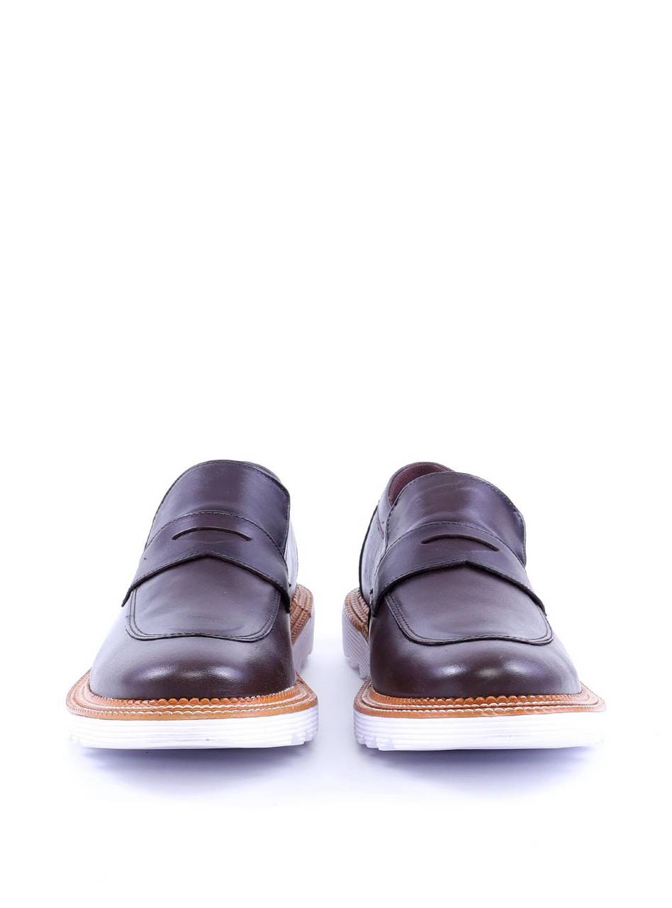 Calçado Masculino Mocassim 45030 em Couro Confort - Cacau SP-11659 - CA