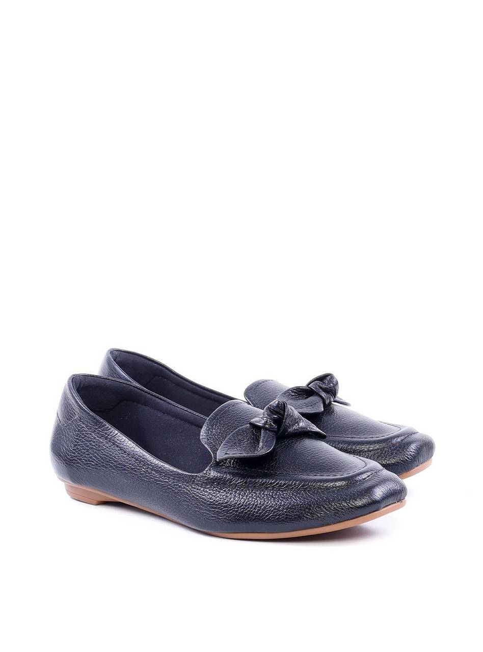Mocassim com Laço - Preta SDI-11521 - PR