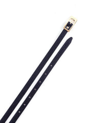 Cinto Social Feminino de Couro com Fivela Retangular - Preto CTI-990 - PR