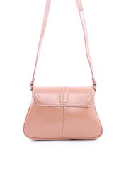 Bolsa Saddle Transversal Drapeada - Nude BSI-6089 - NU