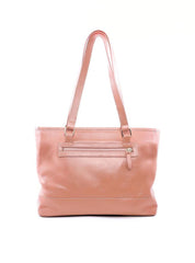 Bolsa Tote Tiracolo com Fivelas e Detalhe Dourado - Nude BSI-6072 - NU