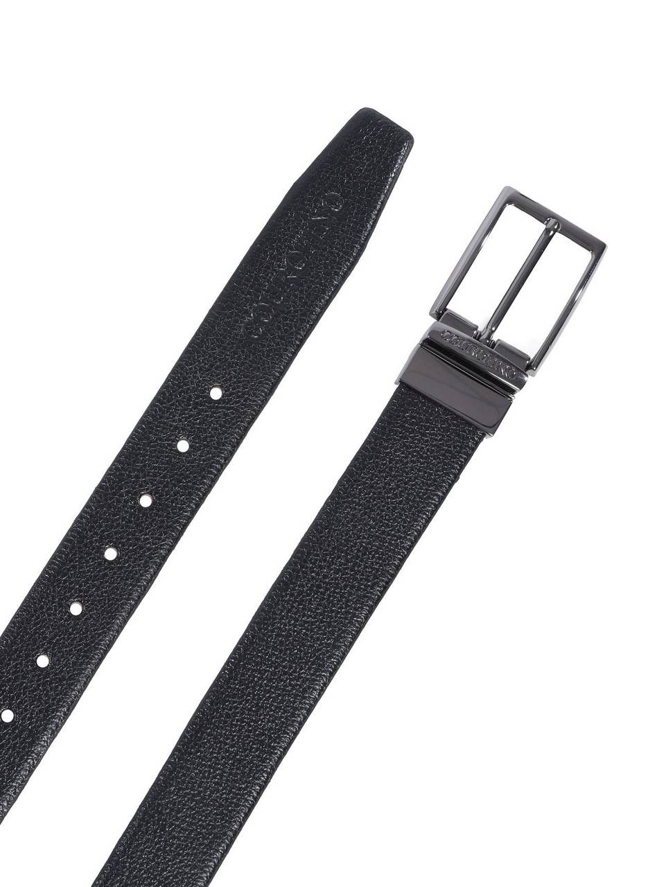 Cinto Masculino Social Largo Dupla Face - Cacau e Preto CTI-975 - CP