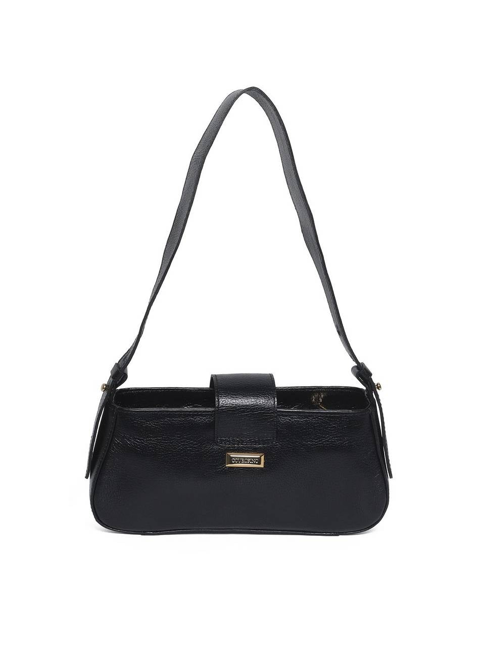 Bolsa Clutch Pequena com Alça de Mão - Preta BSI-5935 - PR