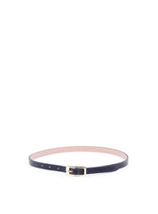 Cinto Social Feminino de Couro com Fivela Retangular - Preto CTI-990 - PR