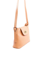 Bolsa Tote Transversal com Fecho CF - Nude BSI-6086 - NU