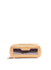 Necessaire Retangular com Transparência - Ouro NSI-152 - AU