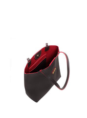 Bolsa Shopper Média Tiracolo Frente Lisa Cacau BSI-5139 - CA