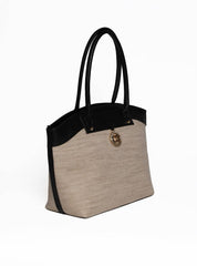 Bolsa Tote Tiracolo Sem Divisórias Sintético - BSI-5987 - PR BSI-5987 - PR