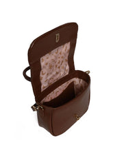 Bolsa Satchel Pequena Couro Alça Dupla - Castor BSI-5978 - CS