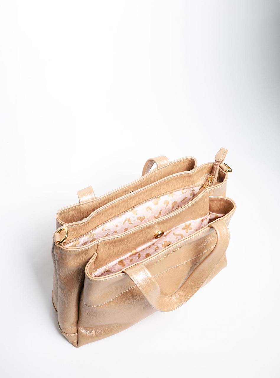 Bolsa Tote Média Couro Alça Removível Fenno BSI-5838 - FE