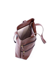 Bolsa Tote Tiracolo com Dois Bolsos Frontais - Cacau BSI-6095 - CA