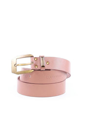 Cinto Feminino em Couro com Fivela Grande - Nude CTI-984 - NU