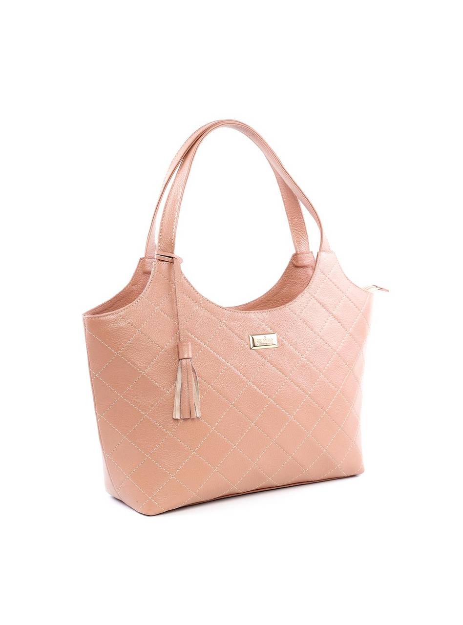 Bolsa com Barbicacho e Bolso Traseiro - Nude BSI-6133 - NU