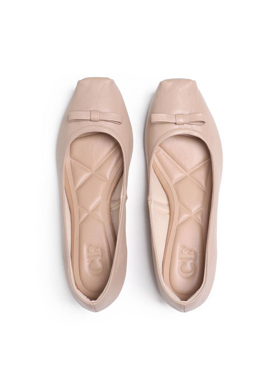 Sandália Feminina Sapatinho Couro - Nude SDI-11600 - NU