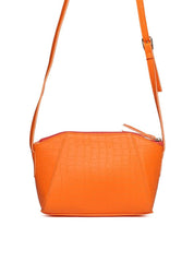 Bolsa Clutch Transversal com Detalhe - Laranja BSI-5617 - LR