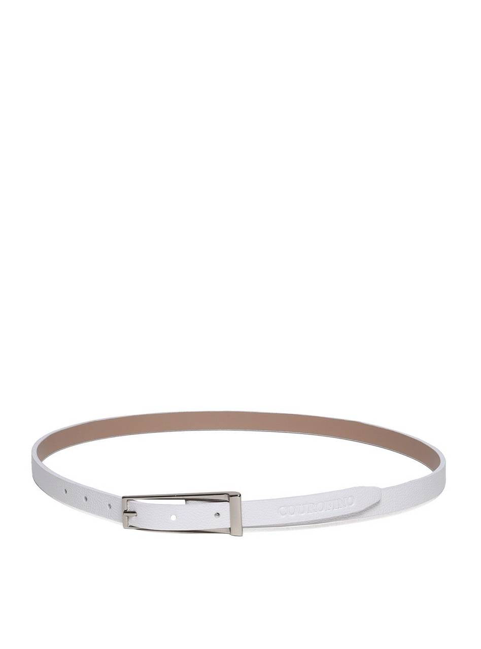 Cinto Feminino Casual com Fivela Retangular - Branca CTI-974 - BR