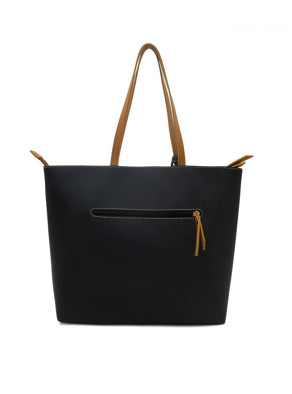 Bolsa Shopper Grande Tiracolo Preta BSI-5090 - PR