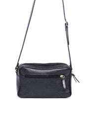 Bolsa Transversal com Duas Divisórias e Bolso Traseiro Preta BSI-6003 - PR