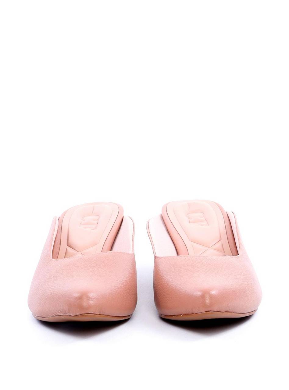 Sandália Mule Salto Kitten - Nude SDI-11739 - NU