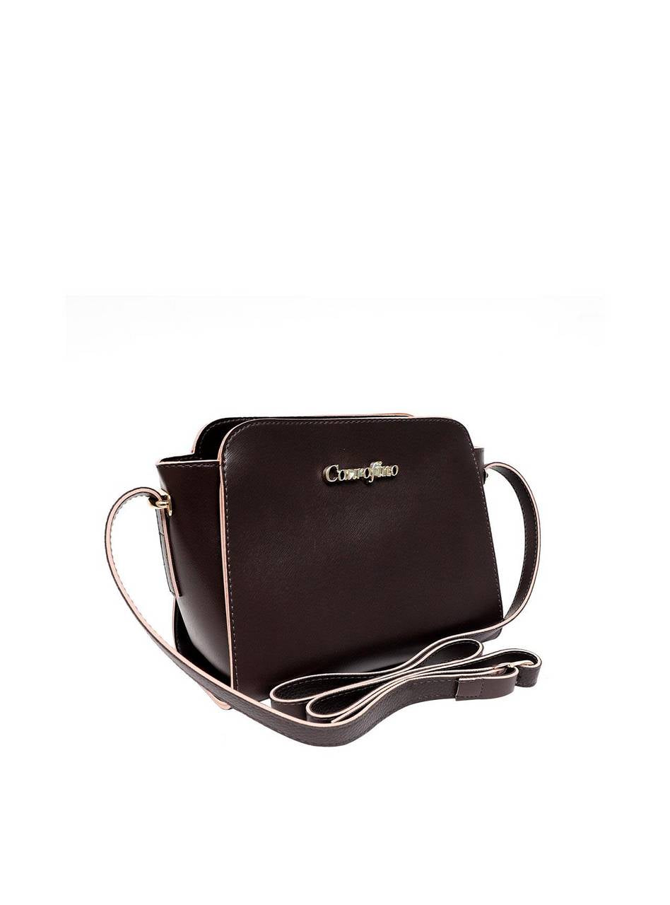 Bolsa Tote Transversal Tiracolo Florzinha Cacau BSI-4231 - CA