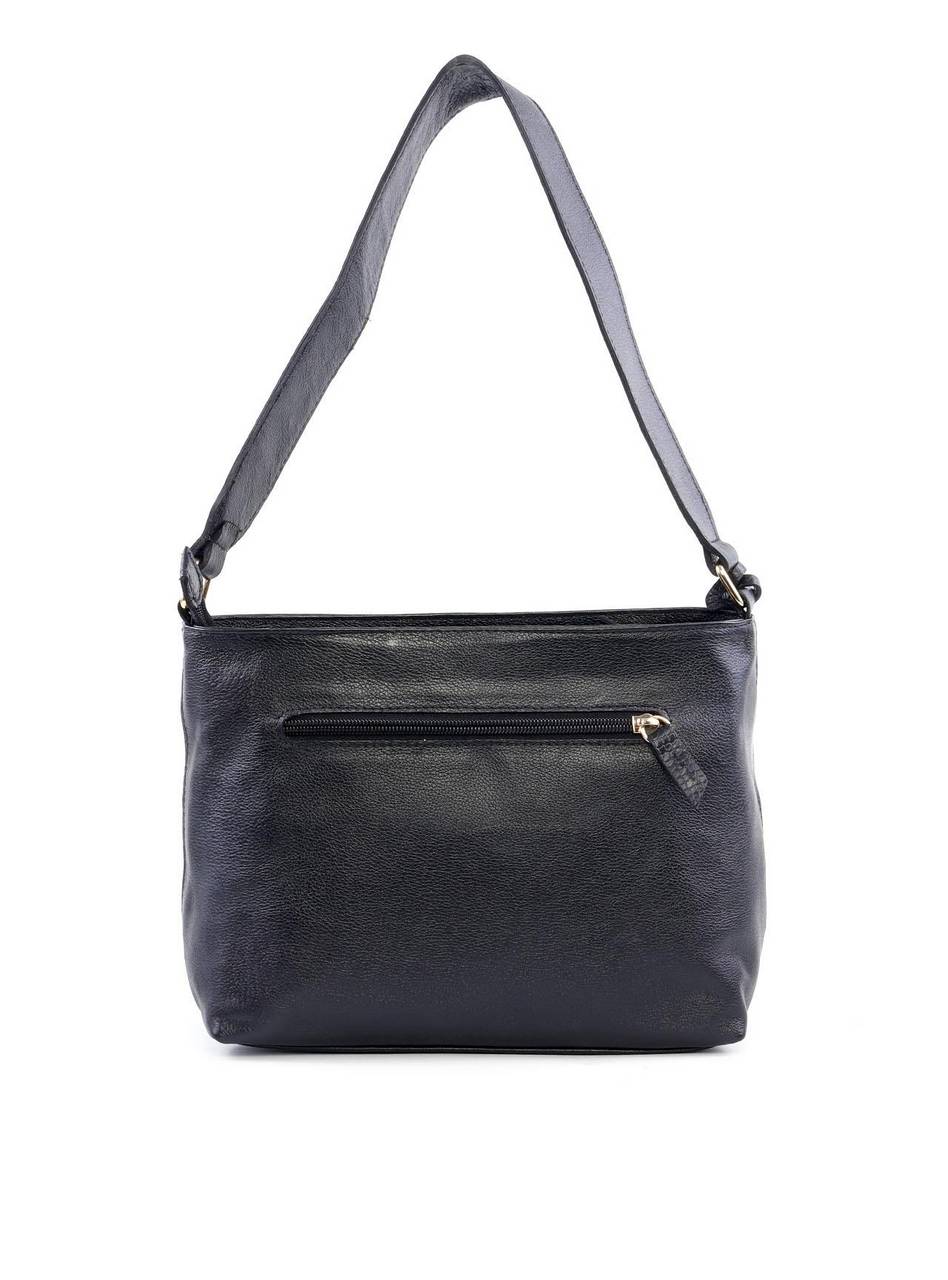 Bolsa Tote Tiracolo com Barbicacho - Preta BSI-6221 - PR