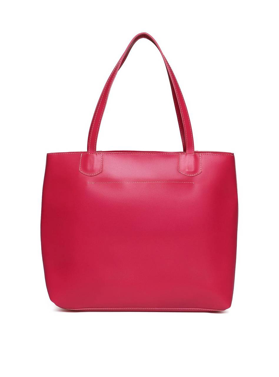 Bolsa Shopper Média Tiracolo Frente Lisa - Pink BSI-5139 - PK