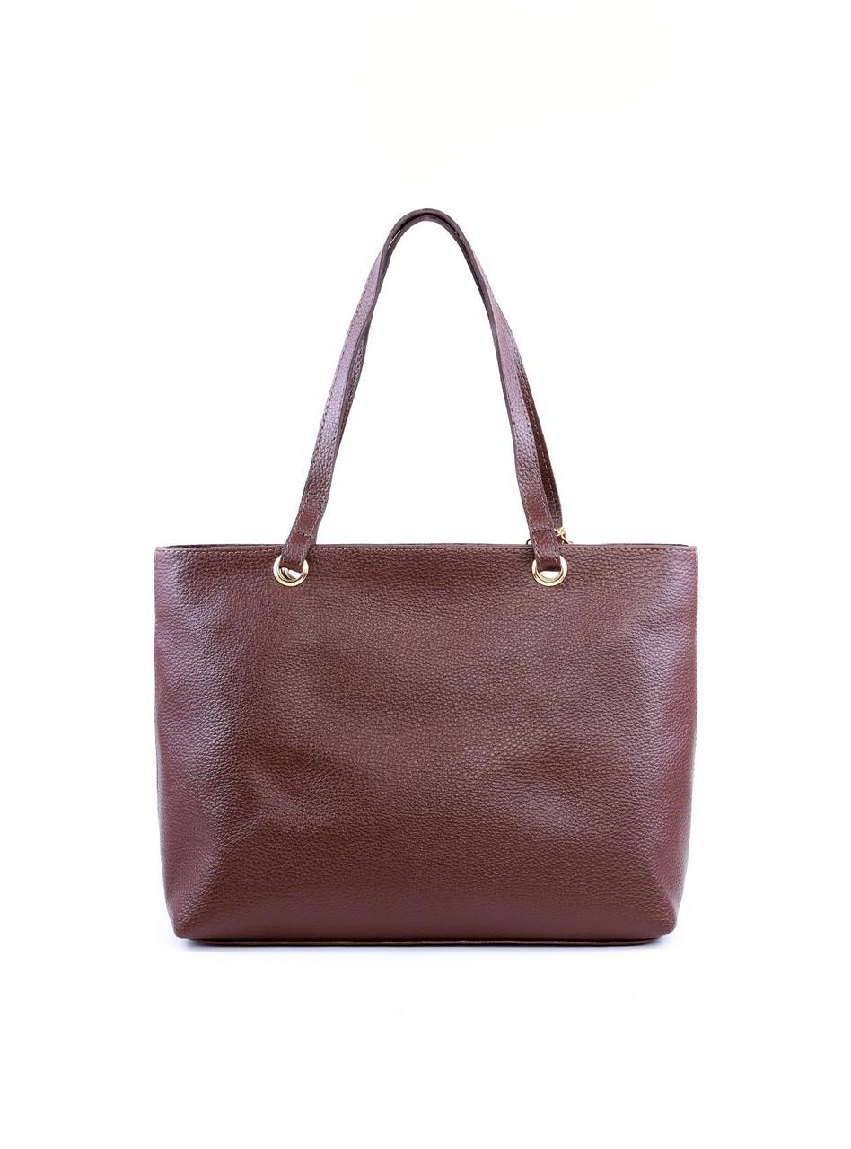 Bolsa Shopper com Bag Charm Removível - Cacau BSI-6060 - CA