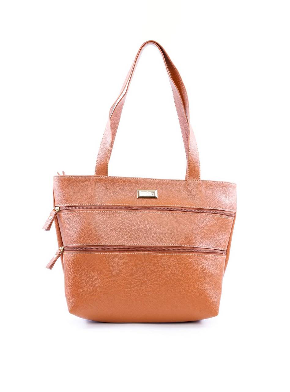 Bolsa Tote Tiracolo com Dois Bolsos Frontais - Castor BSI-6095 - CS