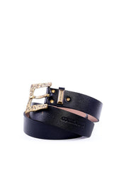 Cinto Feminino Casual Fivela Larga - Preta CTI-985 - PR