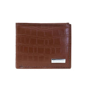 Carteira Masculina Poket Média Couro Lisa Castor CAI-858 - CS