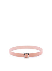 Cinto Casual em Couro Parafusos - Nude CTI-979 - NU