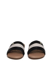 Sandália Feminina Rasteira Confort - Preta SDI-11649 - PR