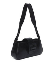 Bolsa Clutch Pequena com Alça de Mão - Preta BSI-5935 - PR