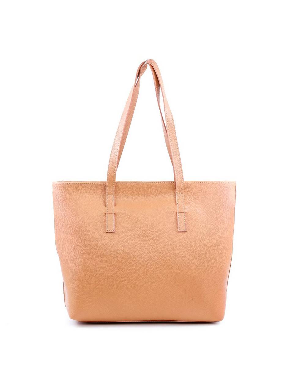 Bolsa Shopper Grande com Barbicacho - Nude BSI-6045 - NU