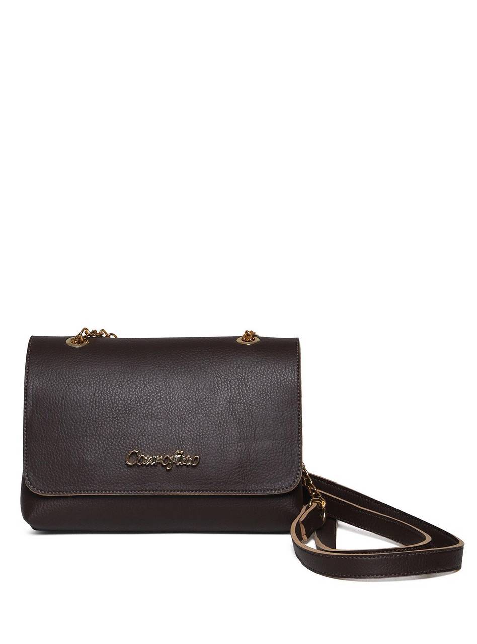Bolsa Feminina Clutch Pequena Transversal - Cacau BSI-5462 - CA