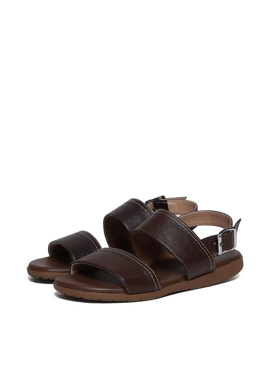 Chinelão Masculino Duas Tiras Costuradas com Fivela Traseira - Cacau SDI-11669 - CA