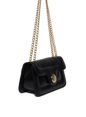 Bolsa Satchel Retangular com Tampa Matelasse - Preta BSI-5967 - PR