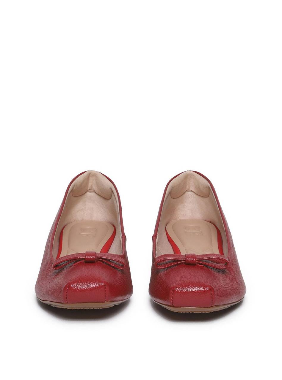Sandália Feminina Sapatinho Couro - Vermelha SDI-11600 - VE