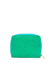 Carteira Feminina Clássica Pequena Couro Verde CAI-835 - VD